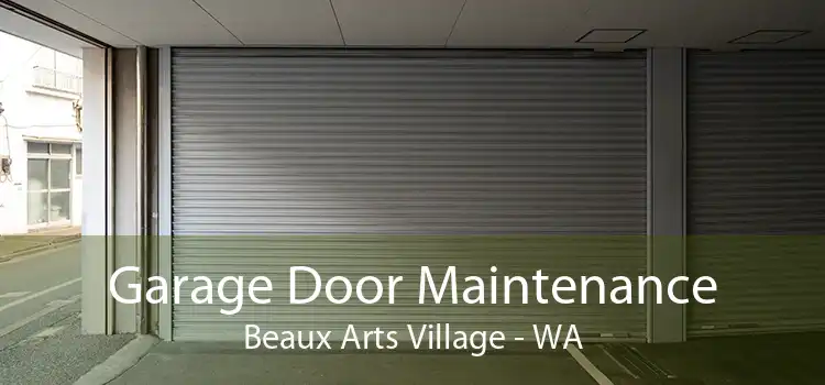 Garage Door Maintenance Beaux Arts Village - WA