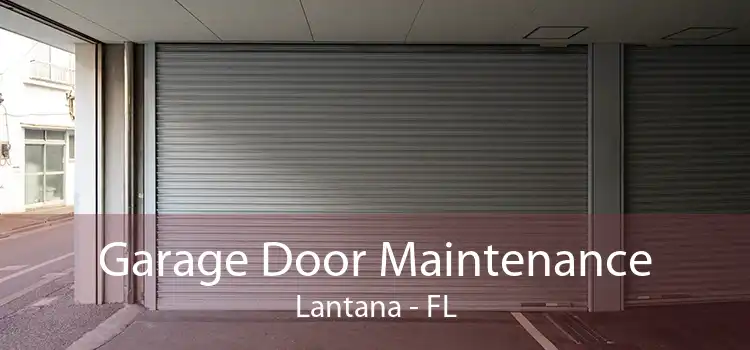 Garage Door Maintenance Lantana - FL