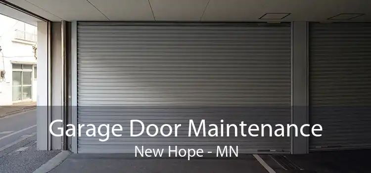 Garage Door Maintenance New Hope - MN