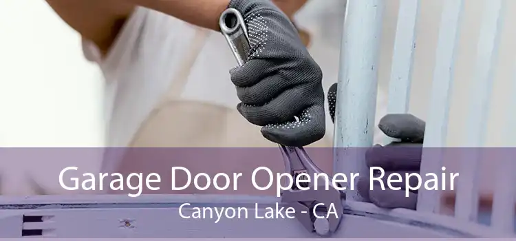 Garage Door Opener Repair Canyon Lake - CA