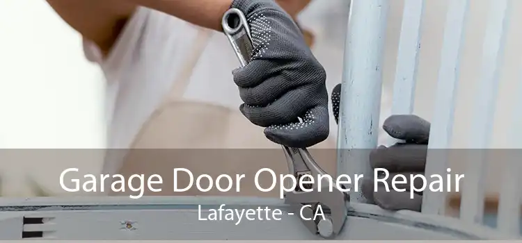 Garage Door Opener Repair Lafayette - CA