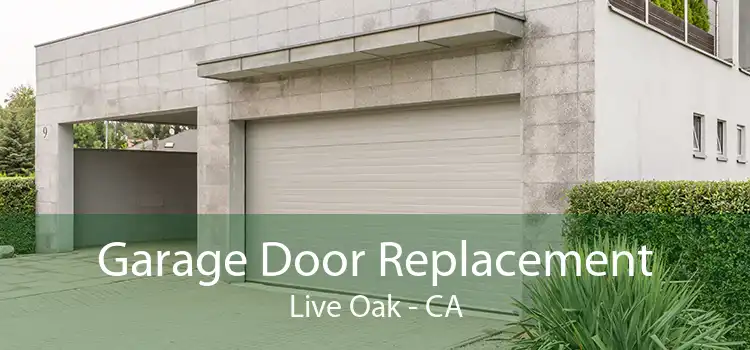 Garage Door Replacement Live Oak - CA