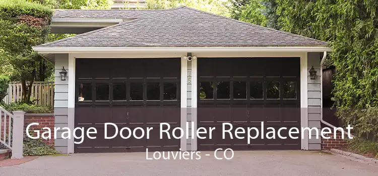 Garage Door Roller Replacement Louviers - CO